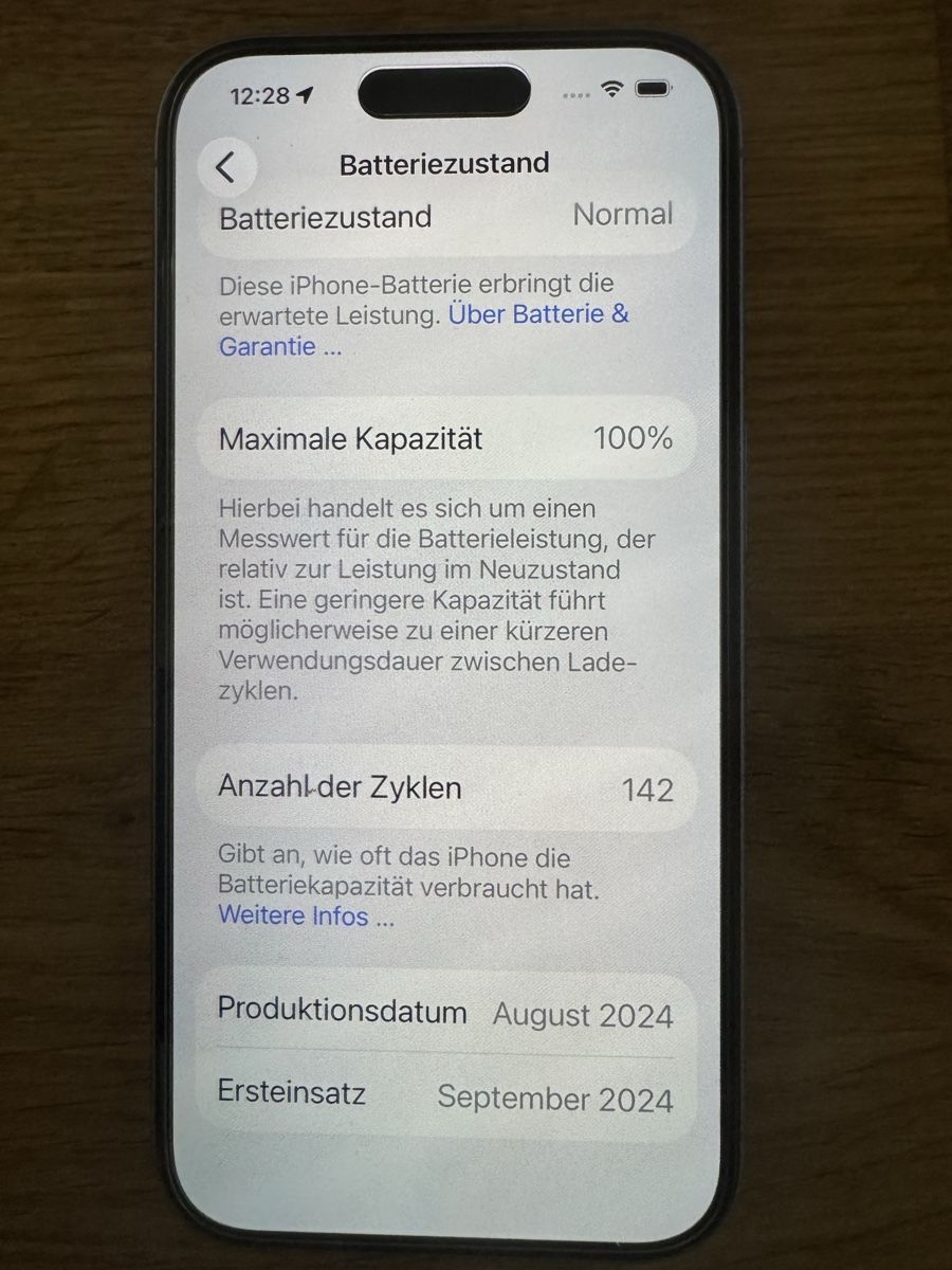 Apple Handys / Smartphones: iPhone 16 128GB Blau + Zubehör – Gebraucht aus Embrach von boodokhan 8