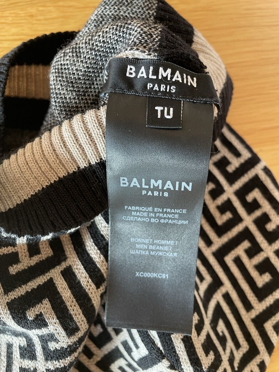 Copricapi, berretti & cappellini: Beanie Balmain mit Monogramm – Usato da Gümligen venduto da 55_44 1