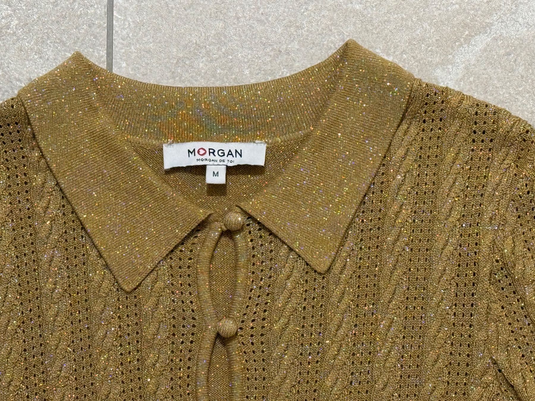 Morgan Maglioni & Felpe: HEUTE LETZTE GELEGENHEIT!! Glitzer Feinstrickpullover MORGAN – Nuovo (secondo la descrizione) da Meilen venduto da Vtamara 2