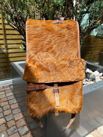 Antiker Rucksack Schweiz ca. 100 Jahre alt