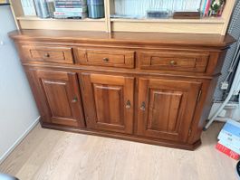 Edles Sideboard aus Echtholz – Kommode mit Türen & Schublade