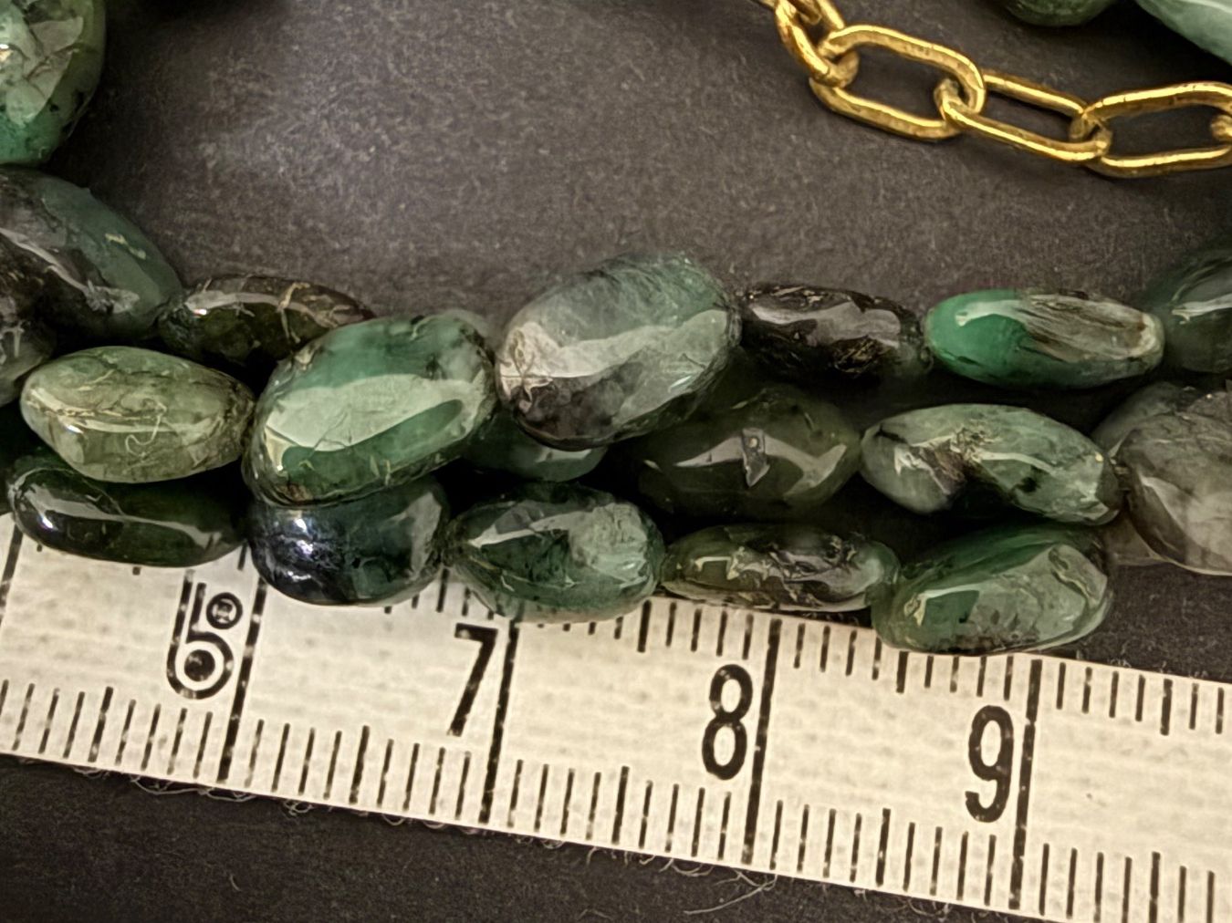 Catenine: Vintage Smaragden Kette – Usato da Spiegel b. Bern venduto da Rogger72 5