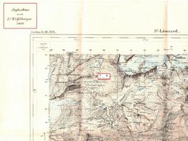 Siegfriedatlas, ST.-LEONARD, 1:50'000, 1919,  Blatt 481