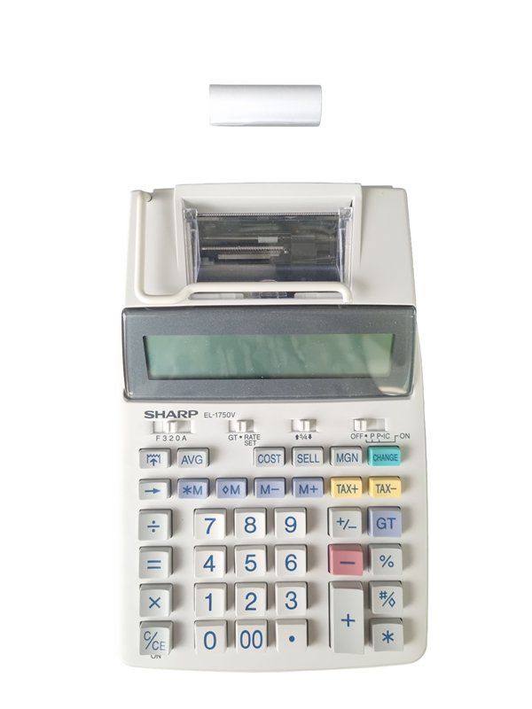 Sharp Calculatrices: SHARP Elekronischer druckender Tischrechner – Neuf (Voir description) à Wangen b. Olten par Restwert_Wangen 2