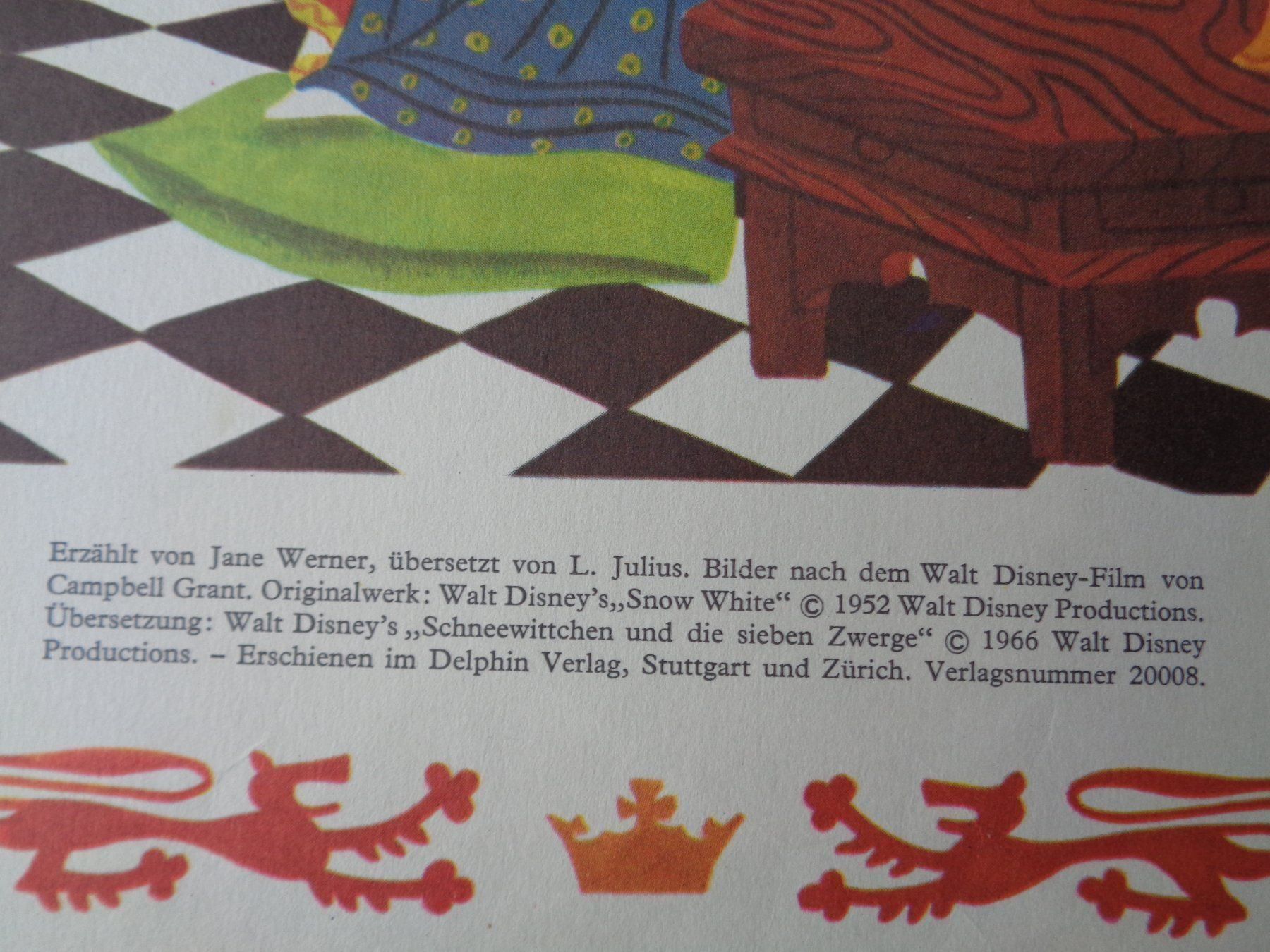 Libri: Walt Disney Schneewittchen die 7 Zwerge – Usato da Chur venduto da omonia 1