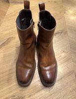 Damen Stiefeletten cognac Grösse 40