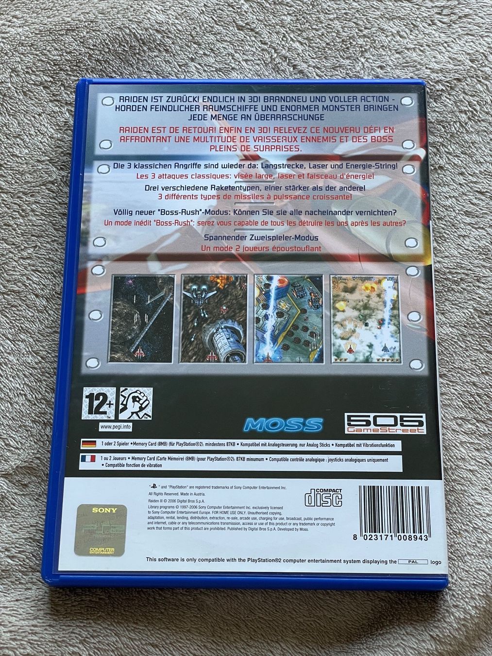 Giochi: PS2 Spiel - Raiden III / 3 RAR - Top! – Usato da Niederwangen BE venduto da m_s13 2