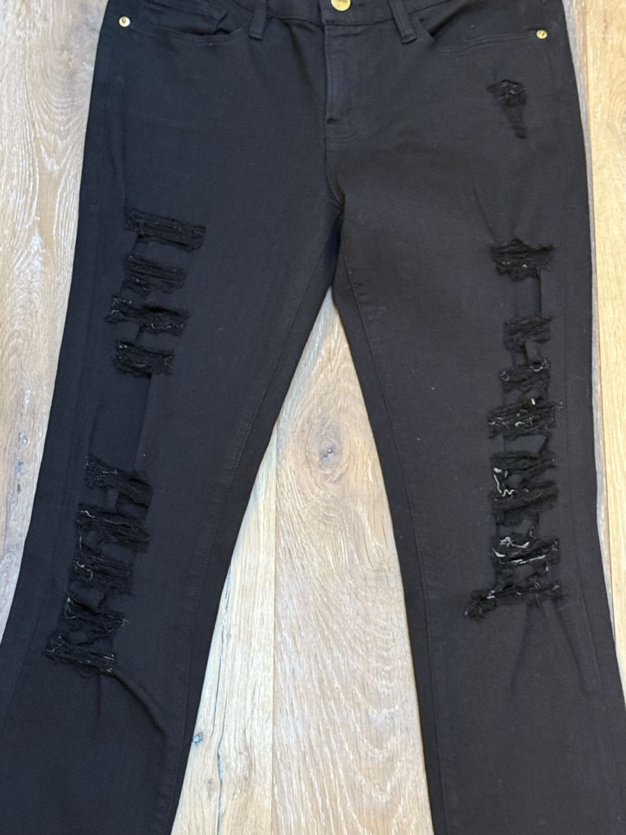 Jeans: Great black FRAME denim jeans. 26” – Gebraucht aus Grund b. Gstaad von PlageNeigeplus 3