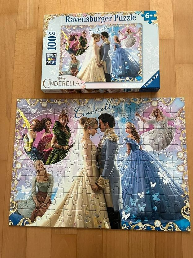 Disney Puzzles: 4 Prinzessinen-Puzzles "Disney" – Gebraucht aus Muttenz von Juvenile33 2