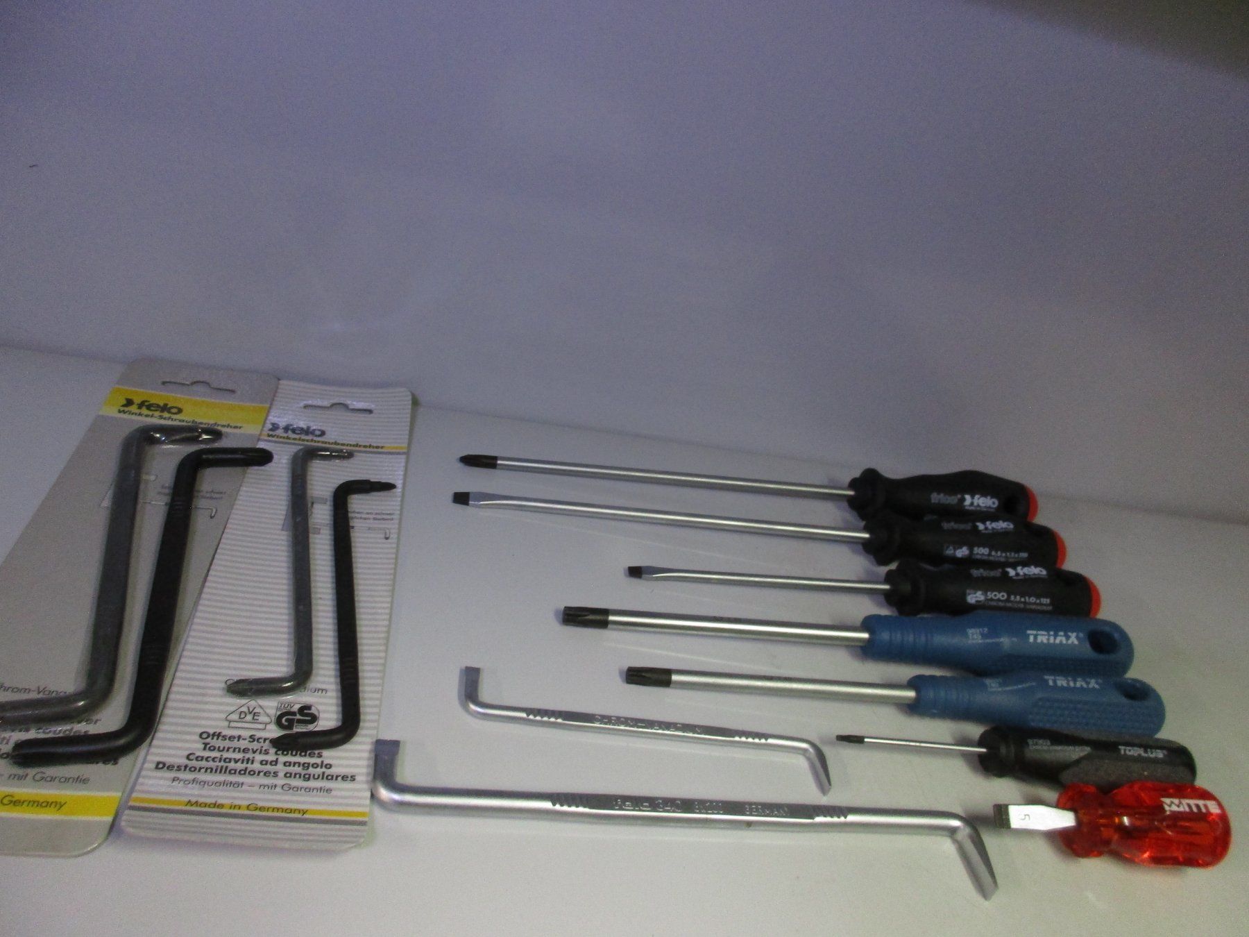Alle Werkzeuge: Lot mit Schraubenzieher Winkelschraubenzieher Torx – Neu (gemäss Beschreibung) aus Ennetmoos von Truckdiver