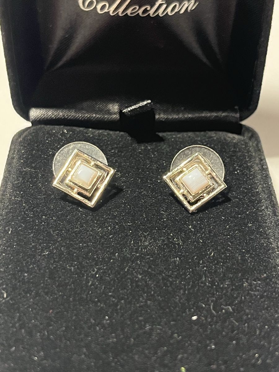 Orecchini pendenti & Orecchini a lobo: Square earrings – Usato da Zürich venduto da ali_celi