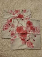 🌸 Romantische Kissenbezüge mit Rosenmuster, 2 Stück 40cm