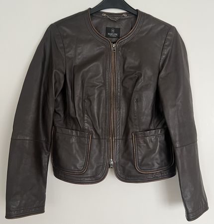 Lederjacke Madeleine braun  Grösse 38