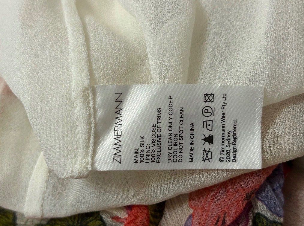 Zimmermann Robes: Zimmermann Kleid Blumenmuster – D'occasion à Au ZH par Luxbag 4