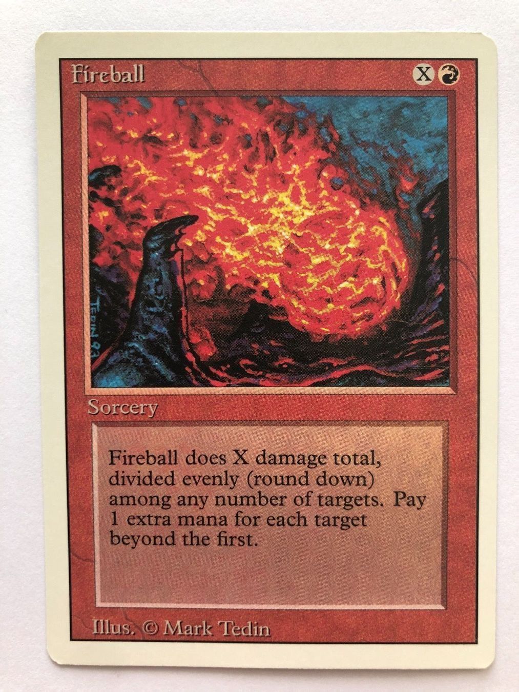 Karten: MTG - Fireball – Gebraucht aus Zürich von T_H_O_M_A_S