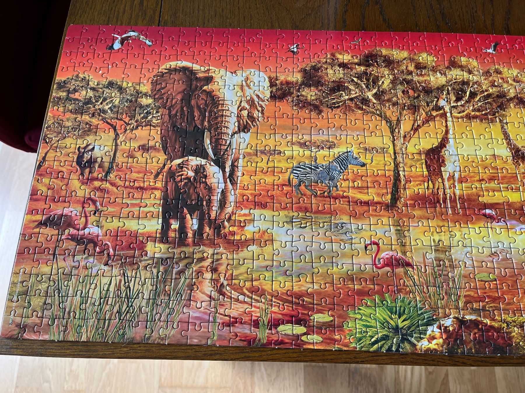 Clementoni Puzzle: Puzzle Afrika – Usato da schönenwerd venduto da klupci 3