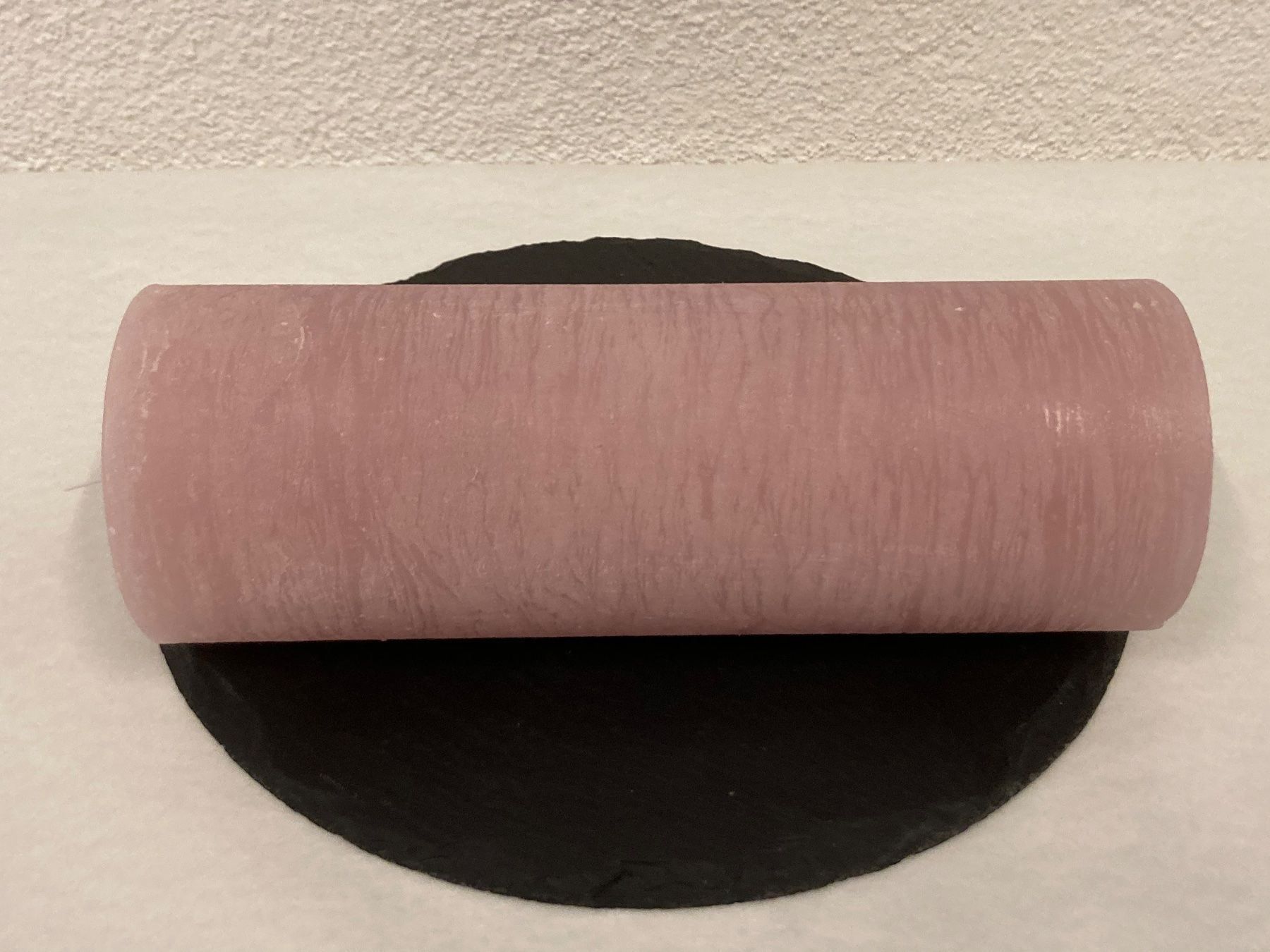 Candele: Kerze 8 x 22 cm, altrosa rustic, ca.950g – Nuovo (secondo la descrizione) da Neuenhof venduto da jorogo 3