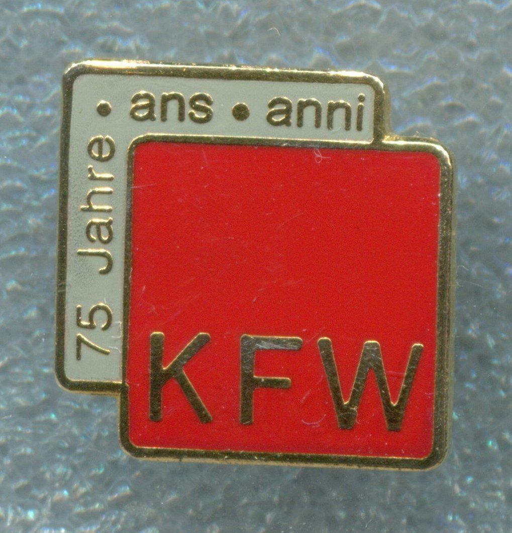 Placchette & Badge: KFW  Versicherung – Usato da Winterthur venduto da Sammleroase