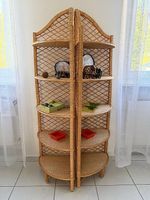 Mensola / scaffale in rattan