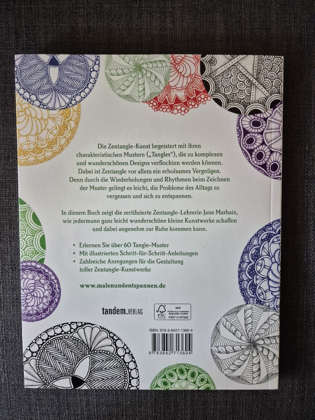 Bücher: Mandala Zentangle Buch – Neu und originalverpackt aus Schönengrund von ThuleA 1