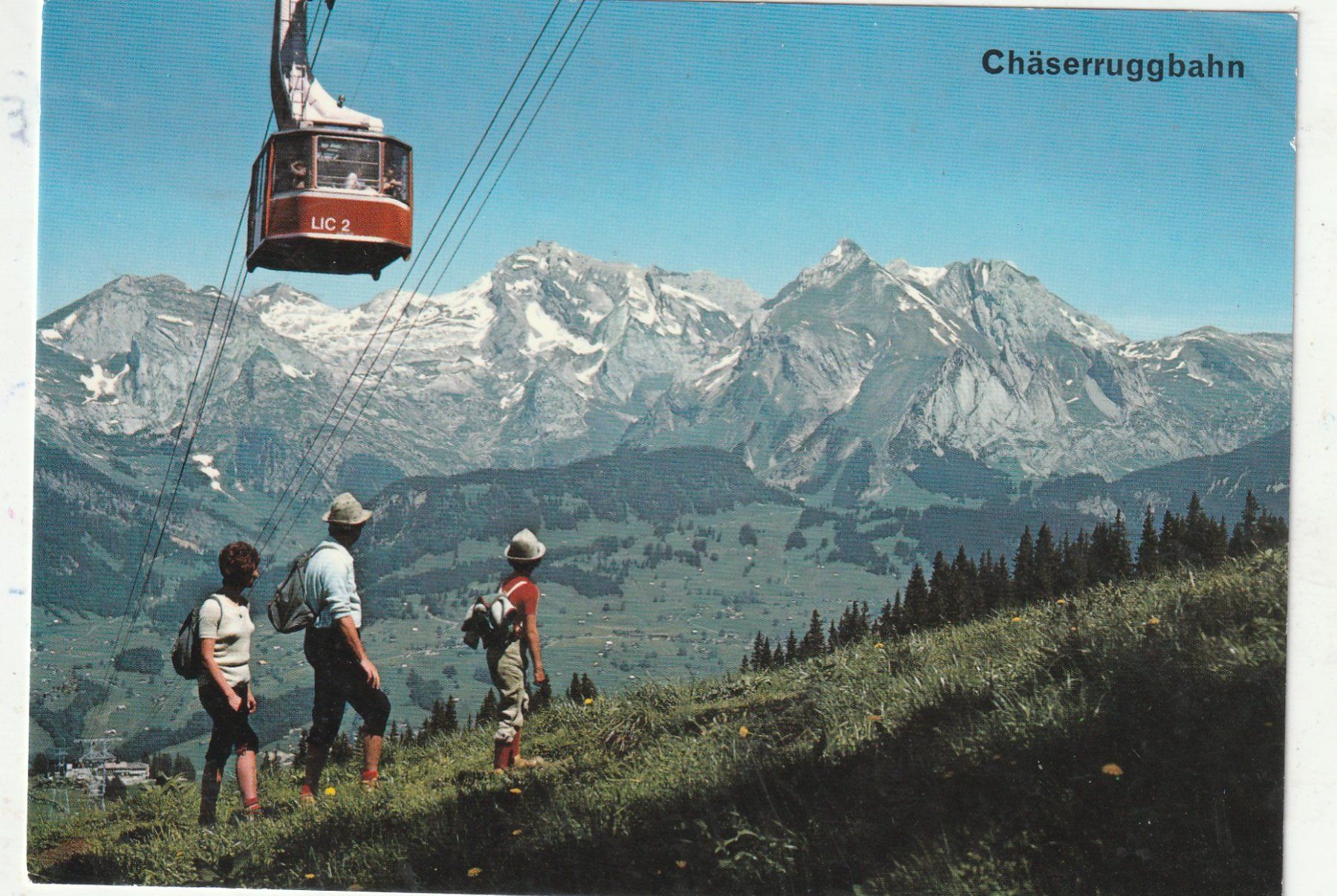 Cartoline postali: Luftseilbahn Unterwasser – Usato da Lumbrein venduto da made02