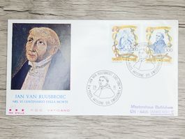 CL05 Enveloppe + Timbre Poste Vaticane 1981