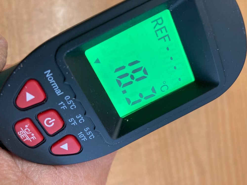 Wengart Infrarot-Thermometer Pistole - Berührungslos -30°C Bis 380°C Für Küche & Handwerk