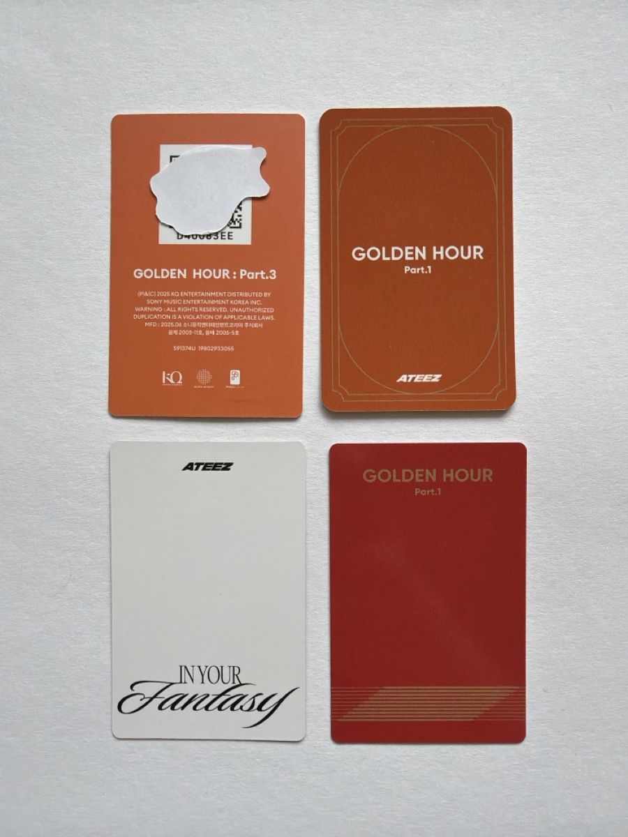 Carte collezionabili: ATEEZ - Yunho misc photocards - official  – Nuovo (secondo la descrizione) da Belp venduto da silverlight88 1