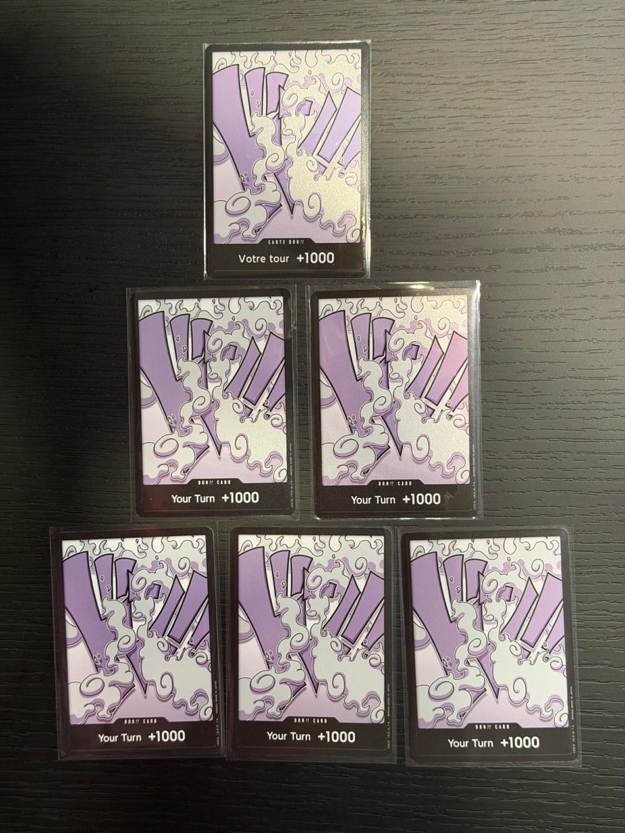 Bandai Carte collezionabili: 6x Don!! Card [Monkey.D.Luffy] Gear 5 – Nuovo (secondo la descrizione) da Le Landeron venduto da vil_cvb6