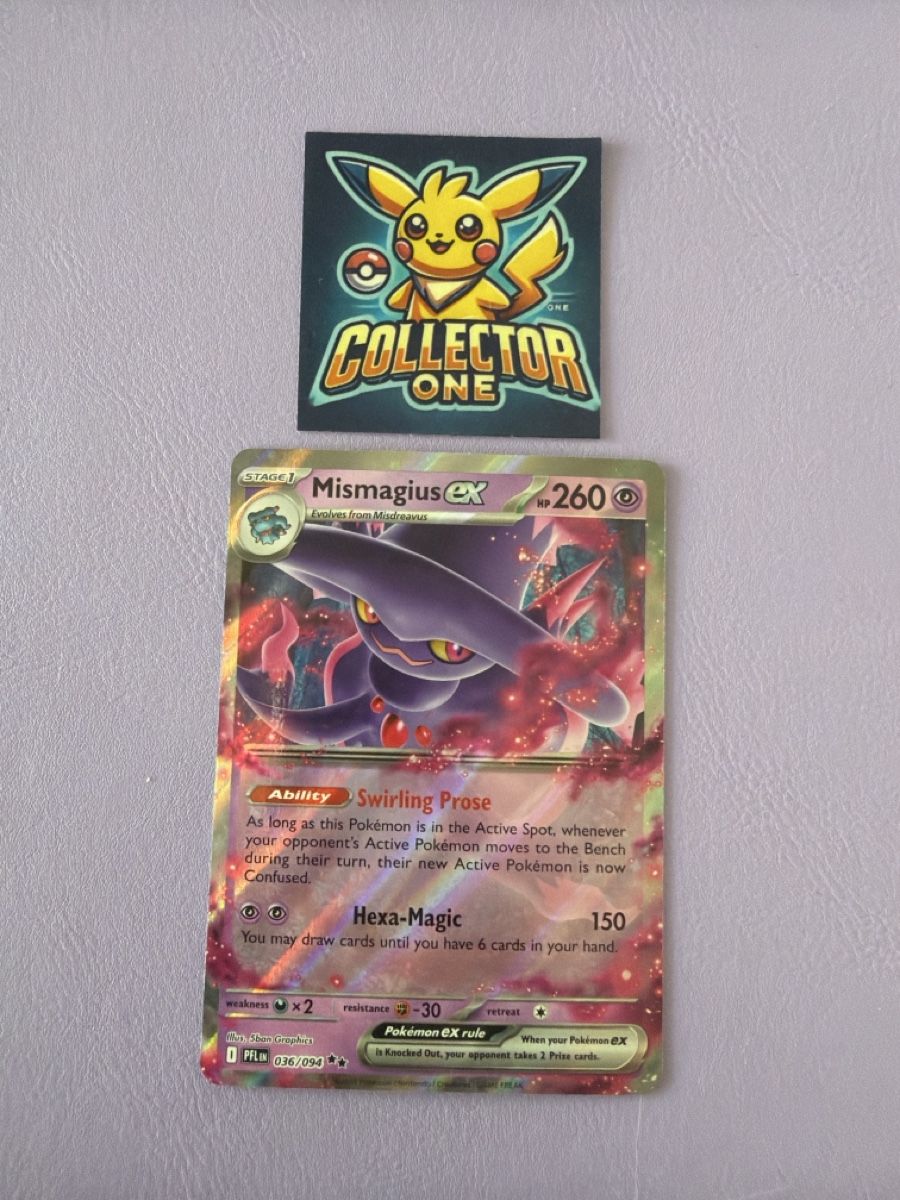 Pokémon Carte collezionabili: Pokemon Mismagius EX Fullart EX Mega schön – Nuovo (secondo la descrizione) da Lommiswil venduto da CollectorOne