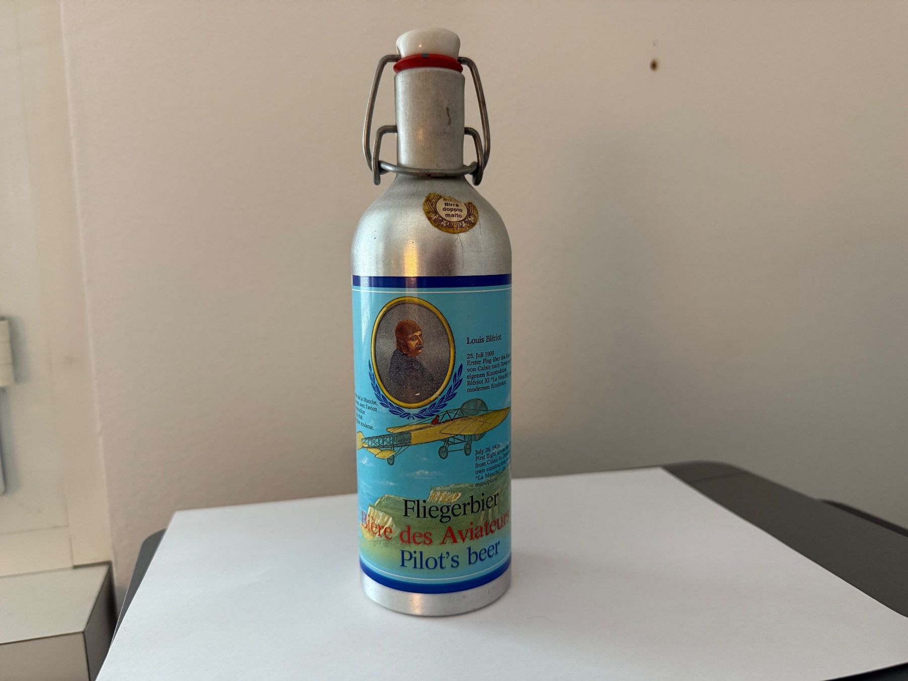 Flaschen: selten Flasche Fliegerbier  🍺Alu – Gebraucht aus Gossau SG von SammlerLarium