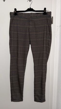 Karierte Hose, Grösse 32