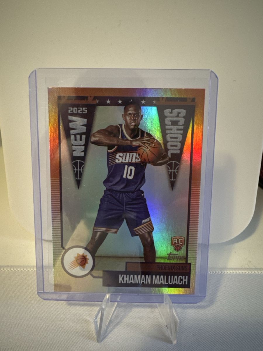 Panini Carte collezionabili: Khaman Maluach New School 2025 RC  – Usato da Dulliken venduto da alpi.cards