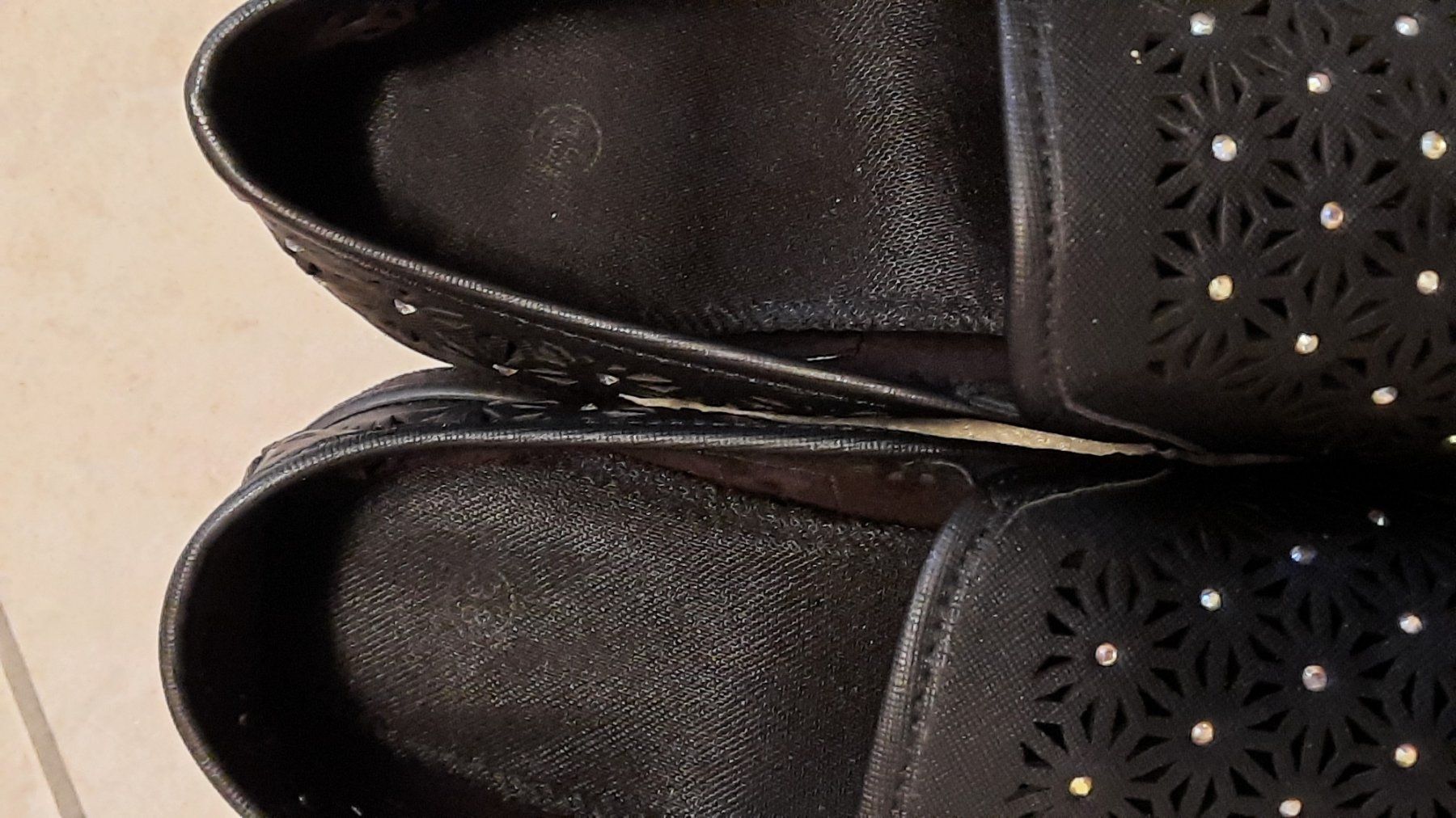 Scarpe da donna: Schuhe, festlich, mit Steinchen, Grösse 38 – Nuovo (secondo la descrizione) da zufikon venduto da braemestaender01 5