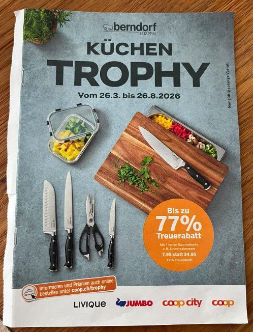 Coop Timbres & points: Coop Küchen Trophy Sammelaufkleber - 85 Kleber – D'occasion à Burgdorf par RSchweizer80