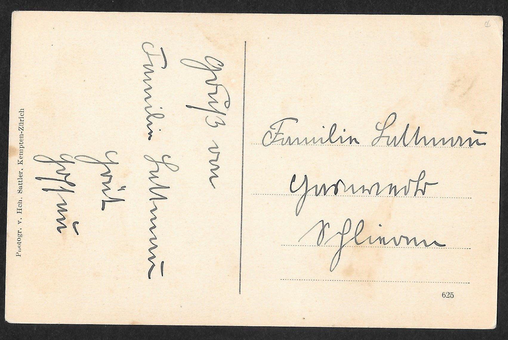 Cartoline postali: Wetzikon Restaurant Frohsinn – Usato da Olten venduto da clotaldi 1