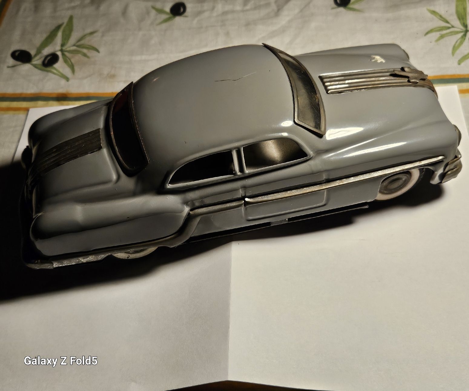 Pontiac Modellini d'auto: Blechauto Pontiac, Oldtimer, Vintage, grau, 25cm – Usato da Basel venduto da Sschenker 3