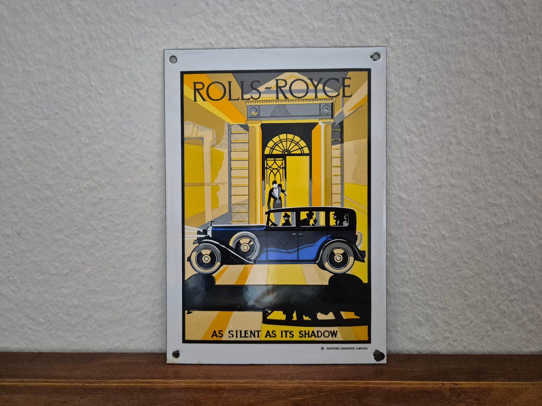 Rolls Royce Ecriteaux: Emailschild Rolls Royce Limited USA Oldtimer Emaille Schild – D'occasion à Schaffhausen par pfanis09