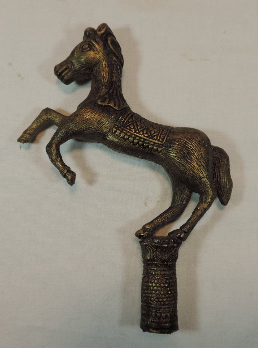 Figuren: Dekoratives Pferde-Objekt, Messing Pferd – Gebraucht aus Duggingen von doogbua 1