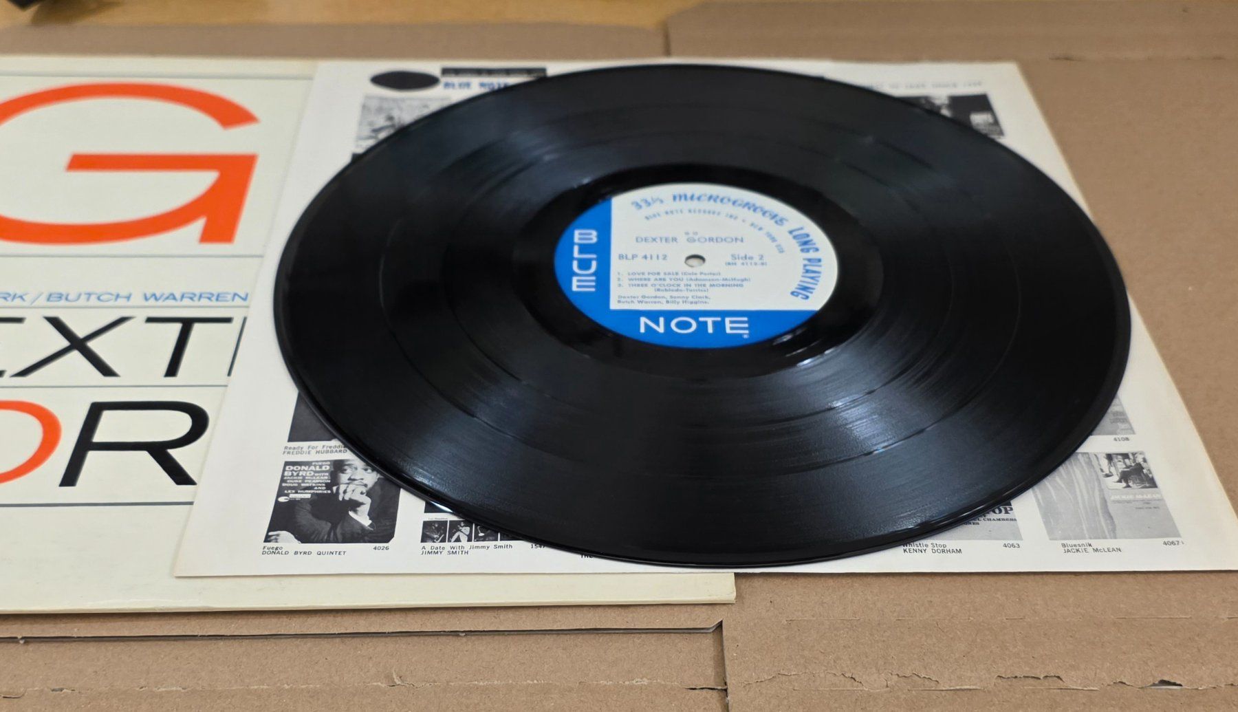Schallplatten: Dexter Gordon Go! Blue Note– BLP 4112 – Gebraucht aus Zürich von spin23 7
