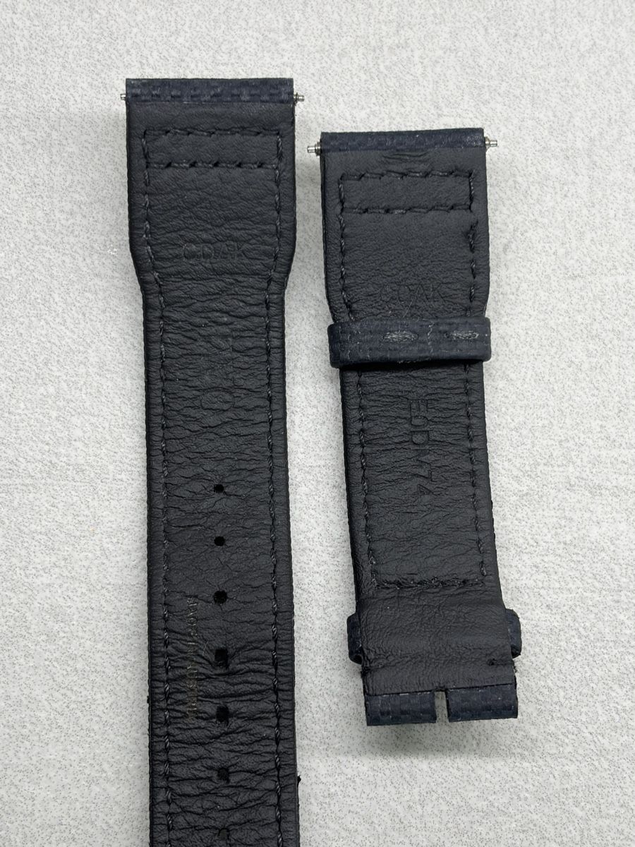 IWC Bracciali & Braccialetti: IWC Band Stoff/Leder schwarz – Usato da Itingen venduto da Francinio 4