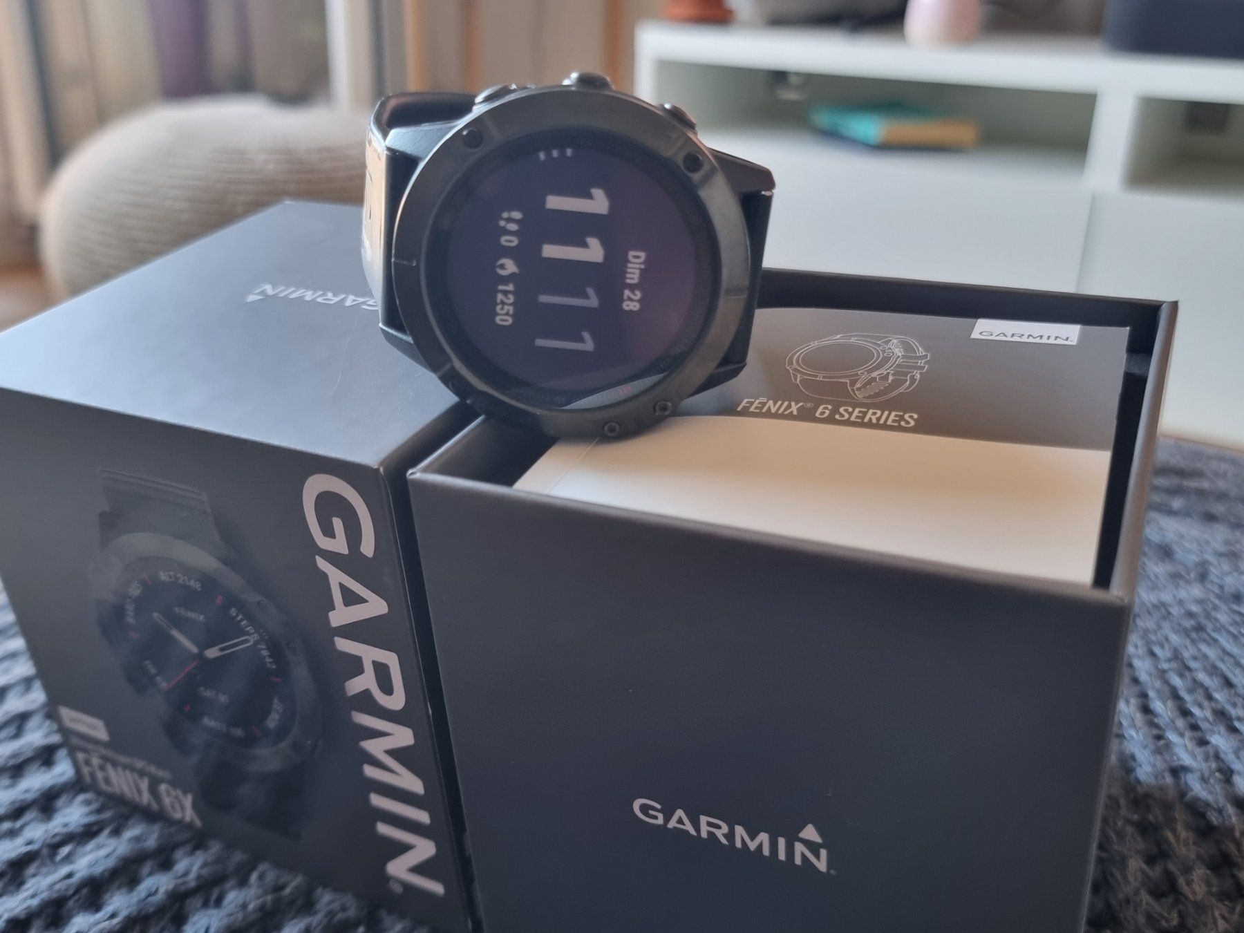 Garmin Smartwatch: Garmin fenix 6x sapphire – Usato da Lausanne venduto da mal_m98f