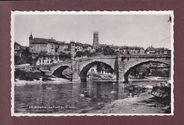 FRIBOURG - Pont Saint Jean - Fabrique de draps