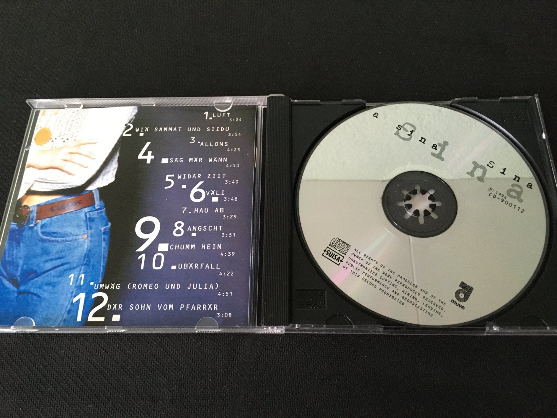 CDs: Sina - Sina -CD- – Gebraucht aus St.Gallen von MedienJoe 1
