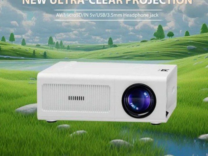 Proiettori: ANDROID IOS FULL HD PROJECTEUR COMPACT PORTABLE+TELECOMMANDE – Nuovo e nell'imballaggio originale da Servion venduto da josephine22 3