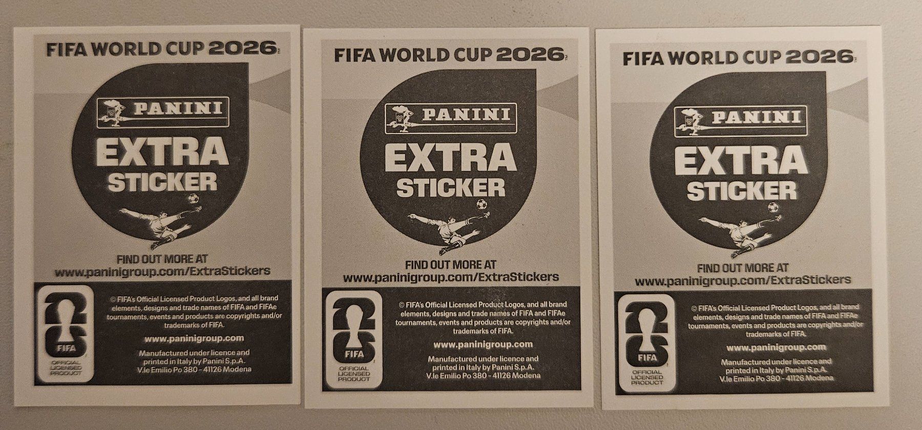 Panini Carte collezionabili: Panini WM 2026 - Extra Sticker – Nuovo (secondo la descrizione) da Fahrweid venduto da TR52 1