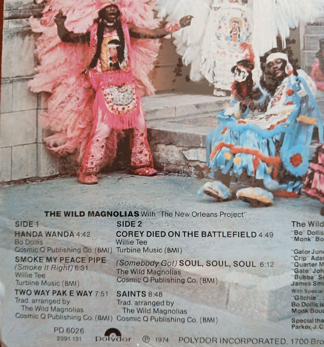 Dischi in vinile: The Wild Magnolias  – Nuovo (secondo la descrizione) da Lausanne venduto da Soulbrother 2