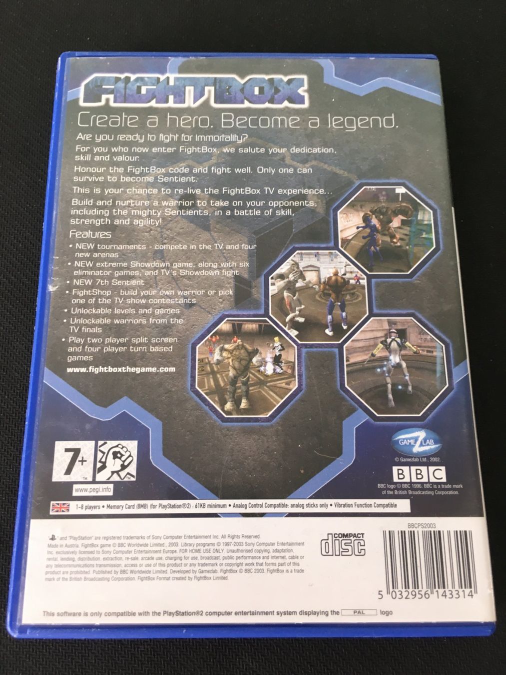 Sony Giochi: Fightbox für PS2 / Playstation 2 – Usato da St.Gallen venduto da sjosjo 1