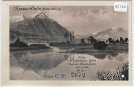 Billet Niese-Bahn als Postkarte