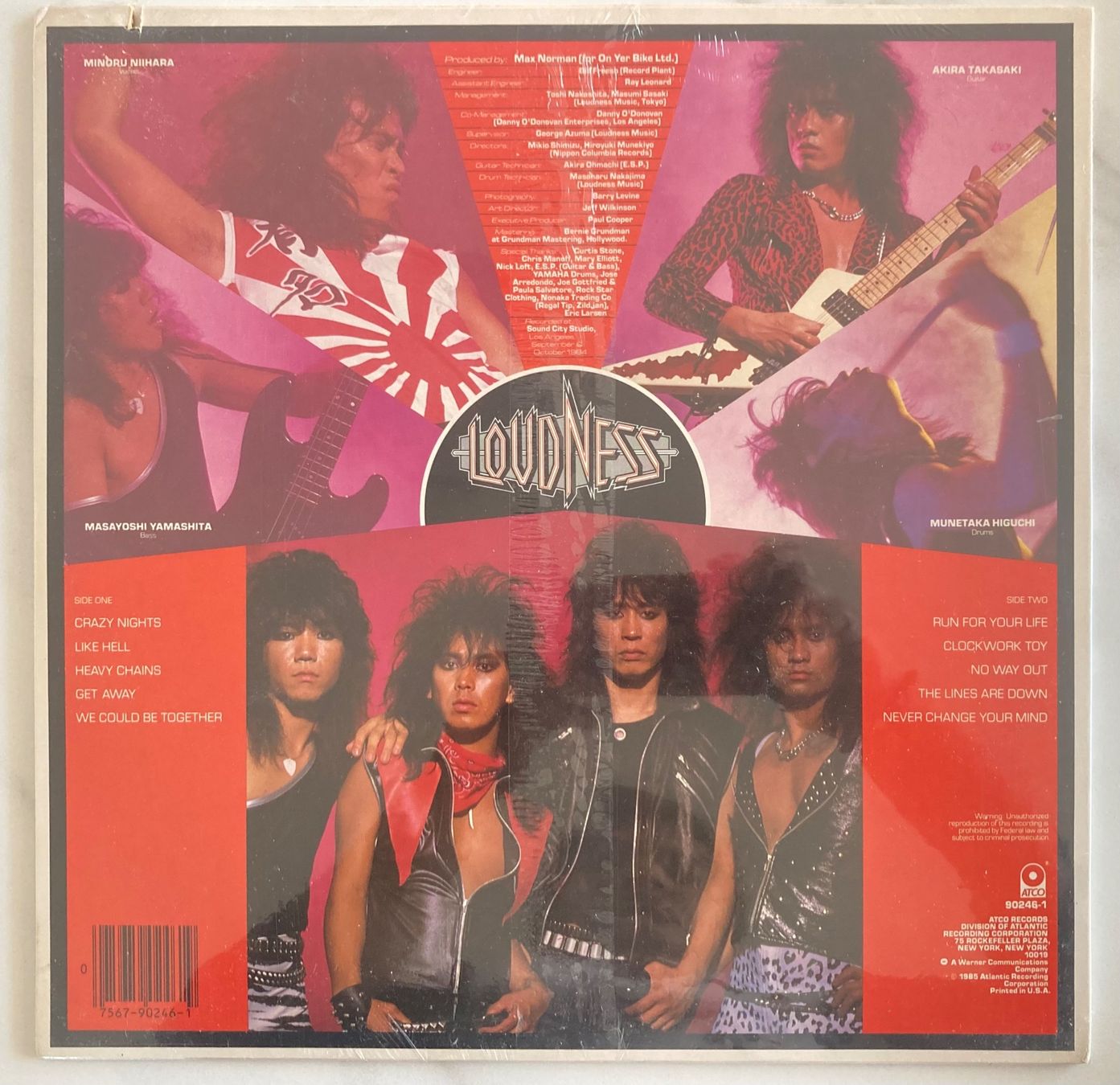 Schallplatten: LOUDNESS - THUNDER IN THE EAST – Neu und originalverpackt aus Poliez-Pittet von Newtown-Records 1